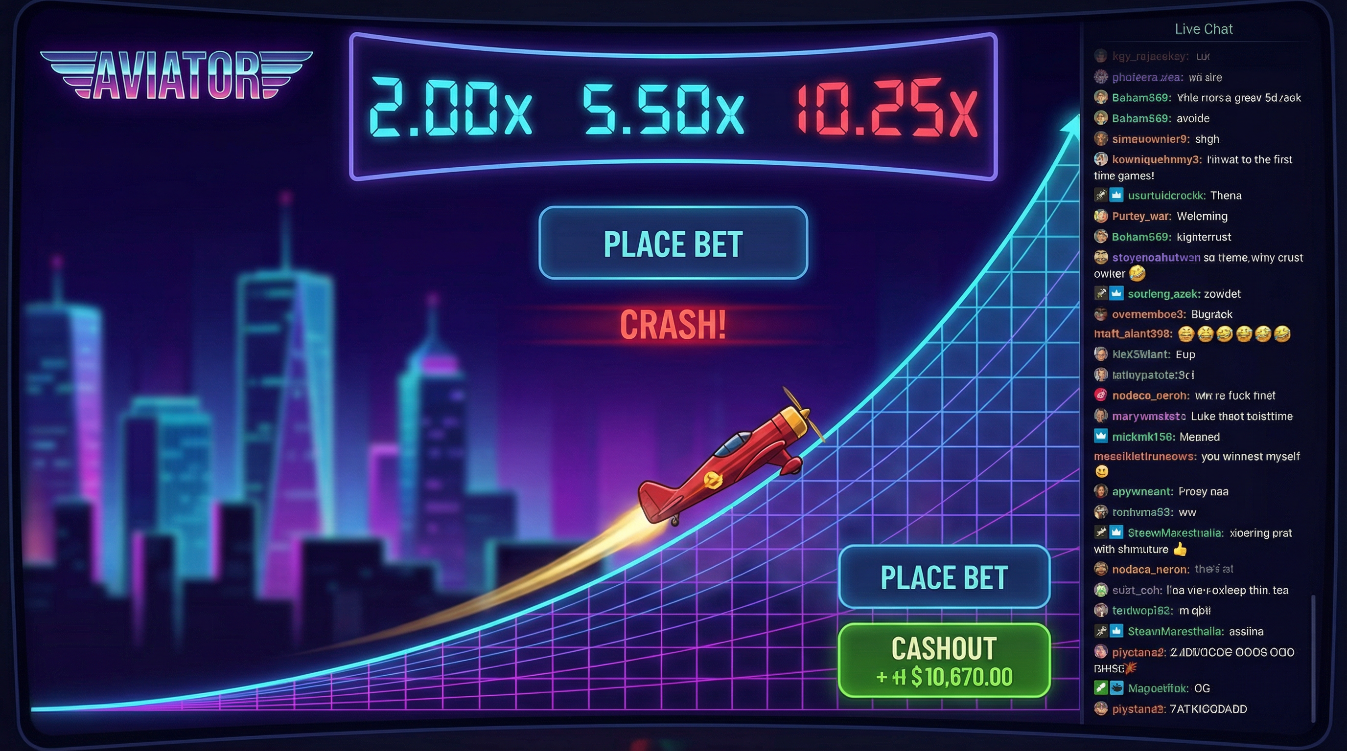 壹号娱乐飞行员Crash游戏